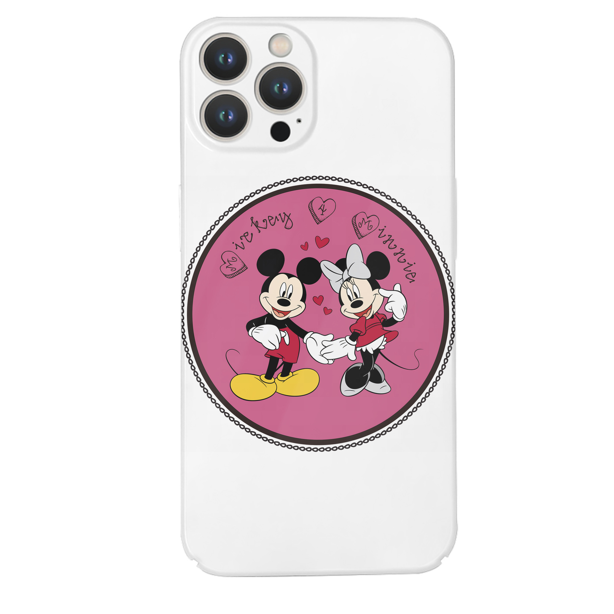 （画像用） ミッキーマウス Mickey Mouse 【iPhone 14シリーズ対応】ハードケース
